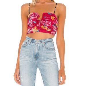 LOVERS + FRIENDS DOHENY CROP TOP